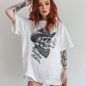 Rodeo 90S Graphic Cowboy Tshirt